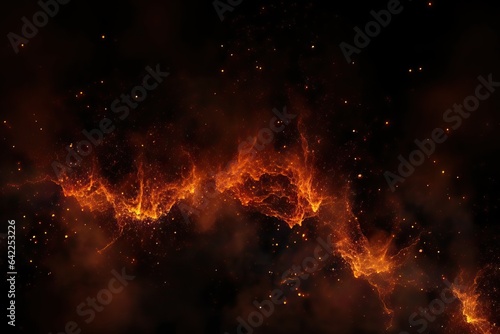 cosmos star Glowing blue night starry Background illustration glowing fantas Particles universe Black star 3D galaxy sky Burning abstract science nebula light space black Fire embers astronomy dark