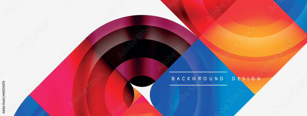 Circle abstract background. Wallpaper, banner, background, landing page, wall art, invitation, print, poster Circle abstract background. Wallpaper, banner, background, landing page, wall art, invitation, print, poster