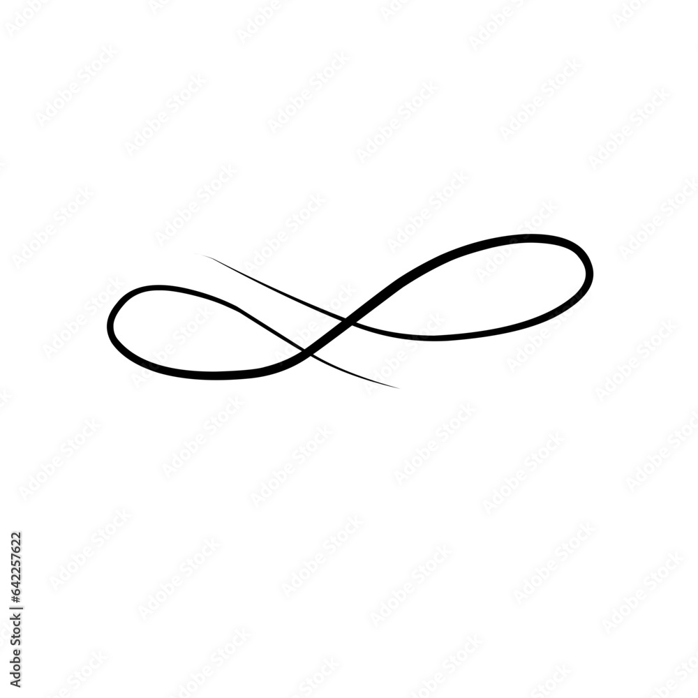 Ornamental curls, swirls divider and filigree ornaments vector illustration Ornamental curls, swirls divider and filigree ornaments vector illustration