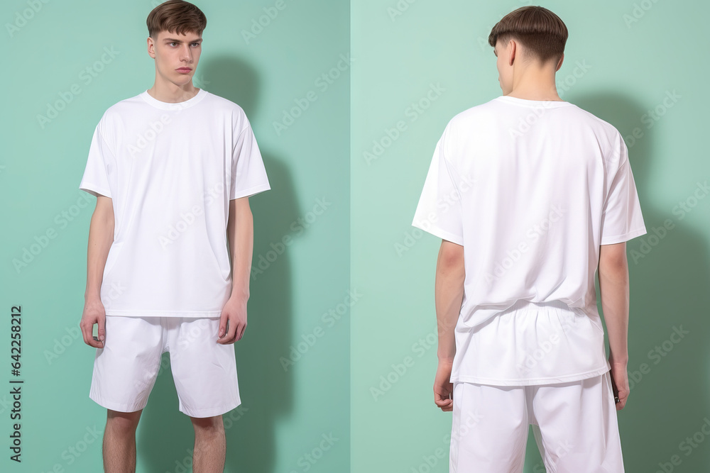 model man in a white shirt model man in a white shirt