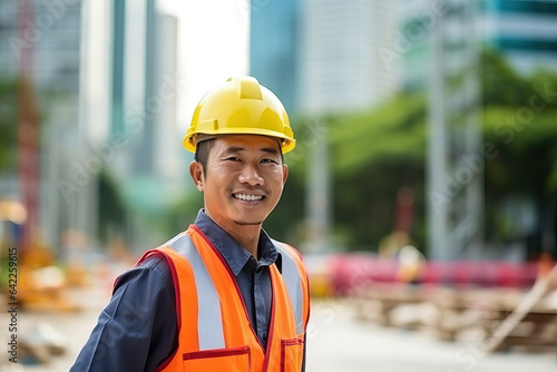 portrait of a construction worker