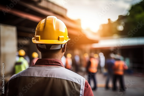 construction workers at site