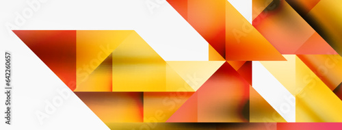 Captivating vector abstraction. Triangles interlock in mesmerizing dance, crafting dynamic geometric backdrop. Fusion of shapes and angles creates artful symphony of modern design