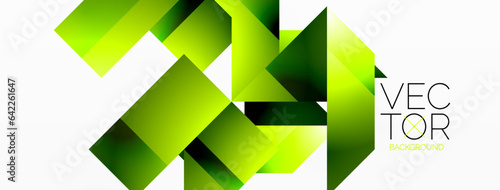 Minimalist elegance - lines, squares, triangles converge on white. Geometry essence showcased in serene harmony. Harmonizing essential shapes on a pristine backdrop