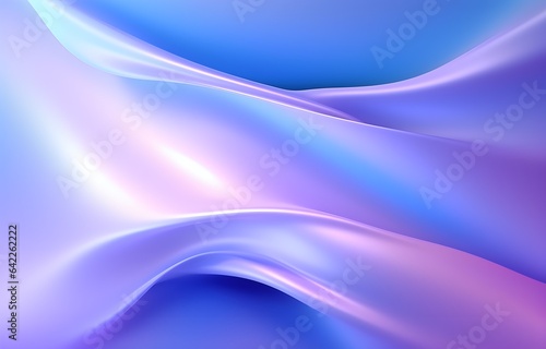 Metallic Abstract Wavy Liquid Background Layout Design Tech Innovation