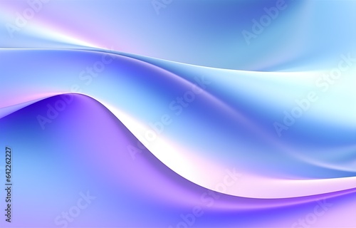 Metallic Abstract Wavy Liquid Background Layout Design Tech Innovation