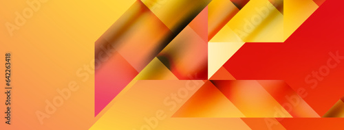 Captivating vector abstraction. Triangles interlock in mesmerizing dance, crafting dynamic geometric backdrop. Fusion of shapes and angles creates artful symphony of modern design