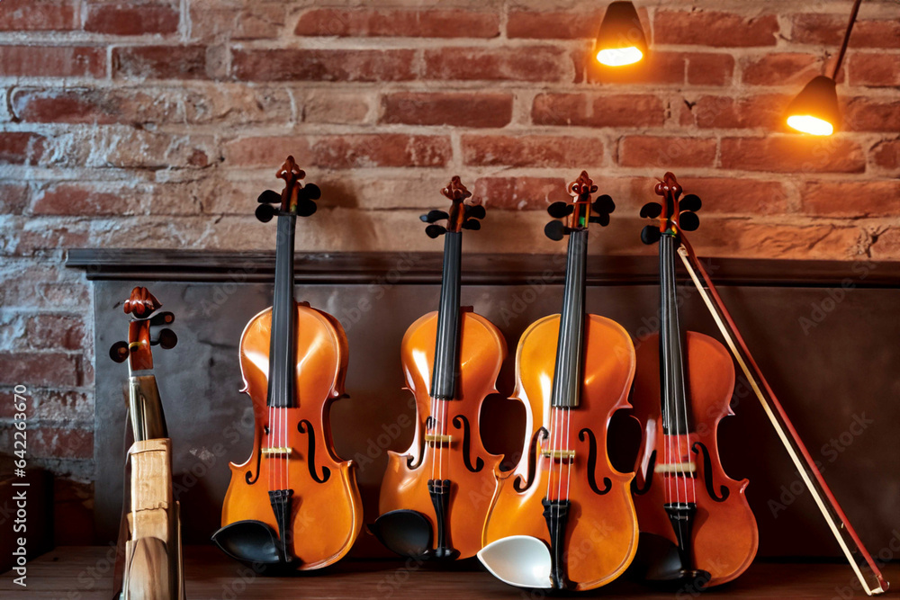 Fototapeta premium In The Musical Workshop