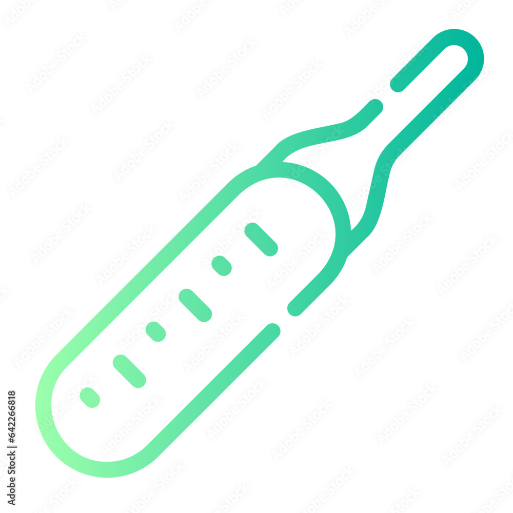 thermometer Line Gradient Icon thermometer Line Gradient Icon