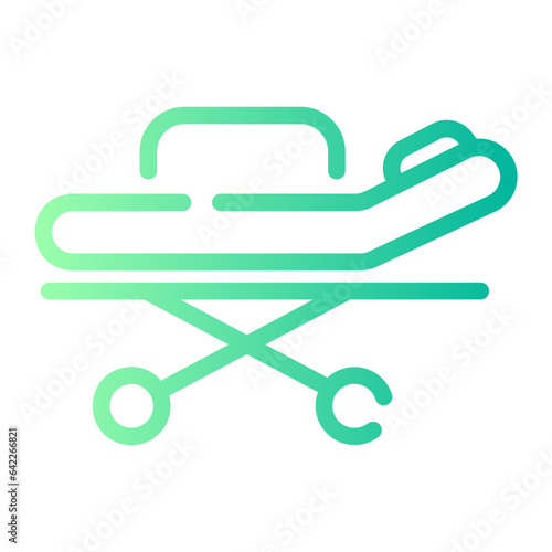 stretcher Line Gradient Icon