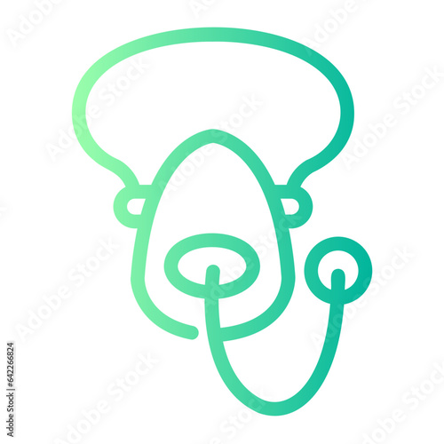anesthesia Line Gradient Icon