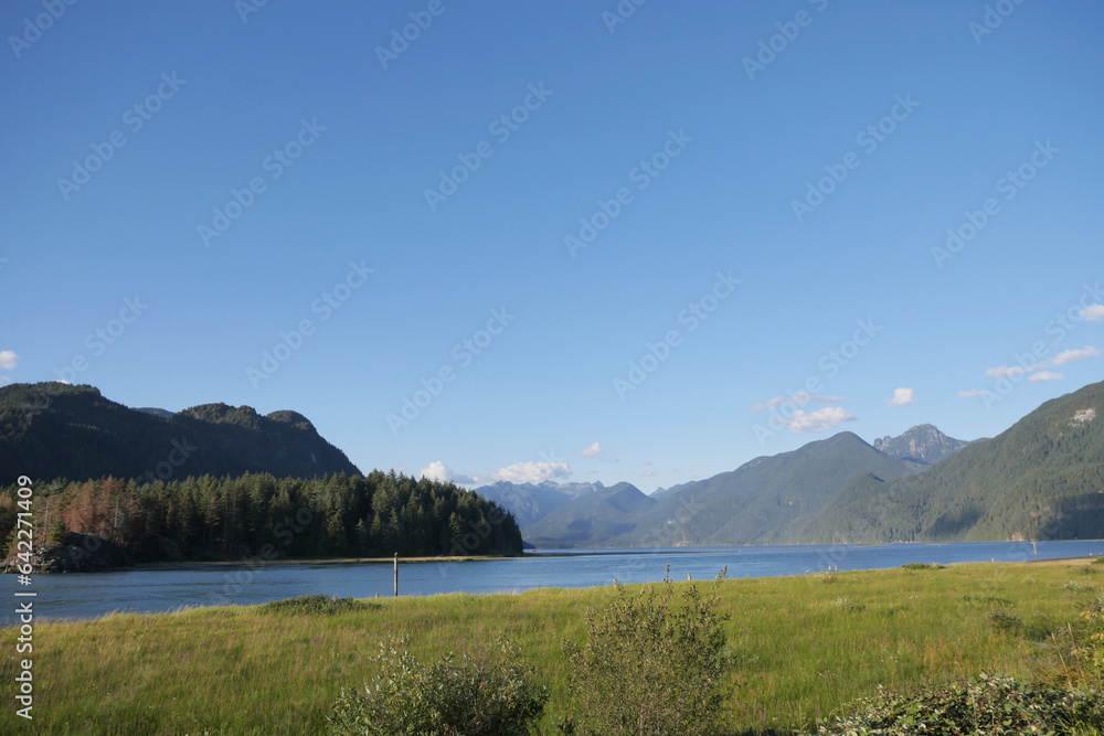 Pitt Lake - Grant Narrows Regional Park in Pitt Meadows, British Columbia, Canada