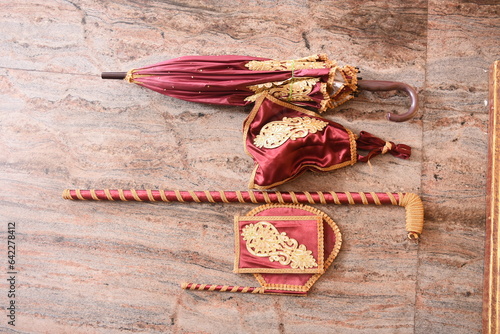 brahmin wedding ceremony ritual items umbrella set