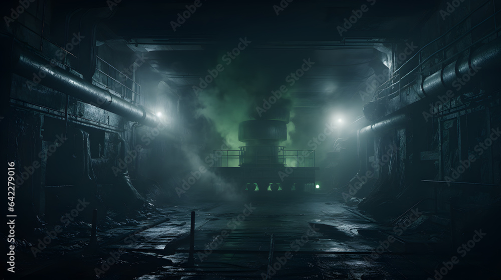 there is a train that is going through a tunnel in the dark Generative AI there is a train that is going through a tunnel in the dark Generative AI