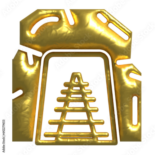mining cave icon