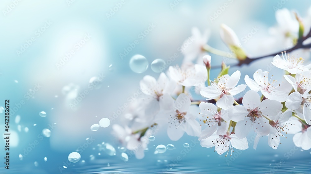 cherry blossom in spring background