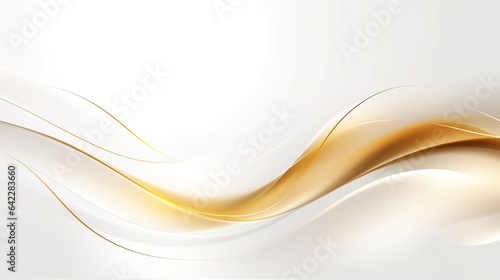 White abstract background with waves