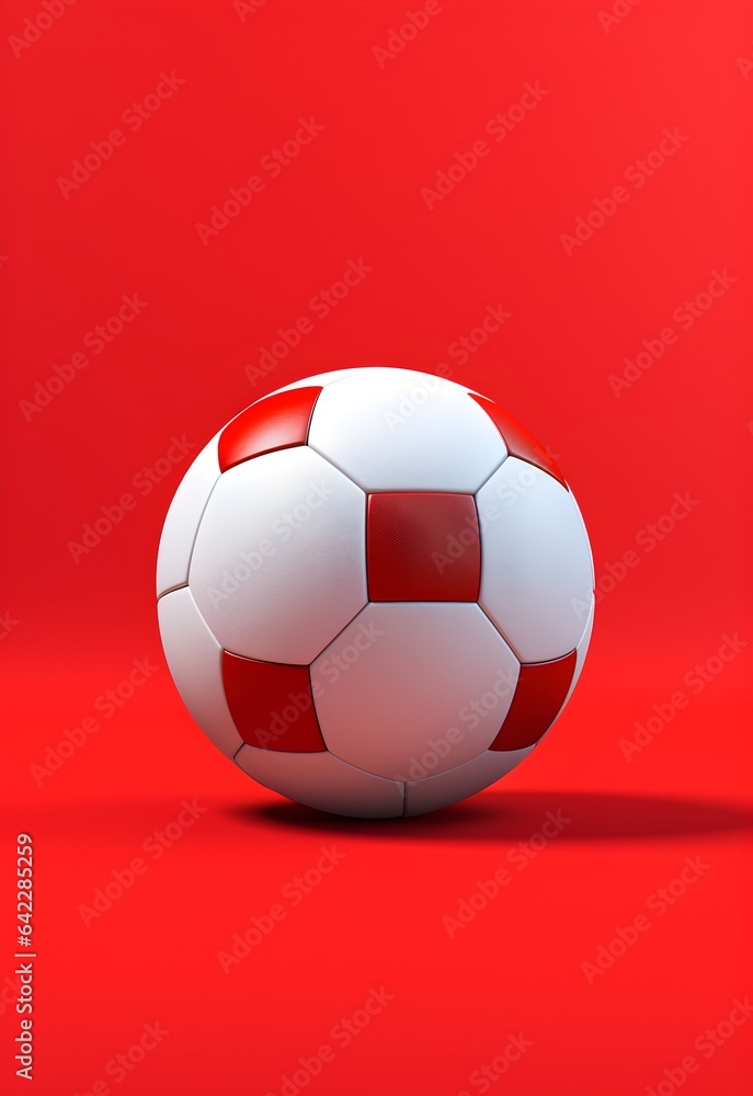 A sleek, minimalist representation of the iconic soccer ball in contemporary pop art style A sleek, minimalist representation of the iconic soccer ball in contemporary pop art style