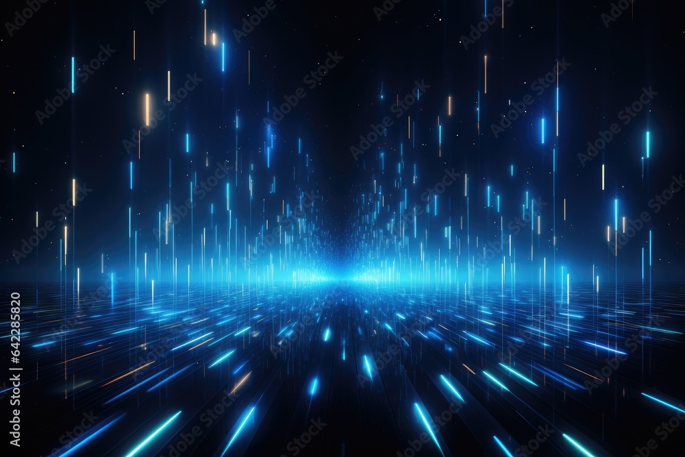 Abstract futuristic technology background. light line design Generative AI Abstract futuristic technology background. light line design Generative AI