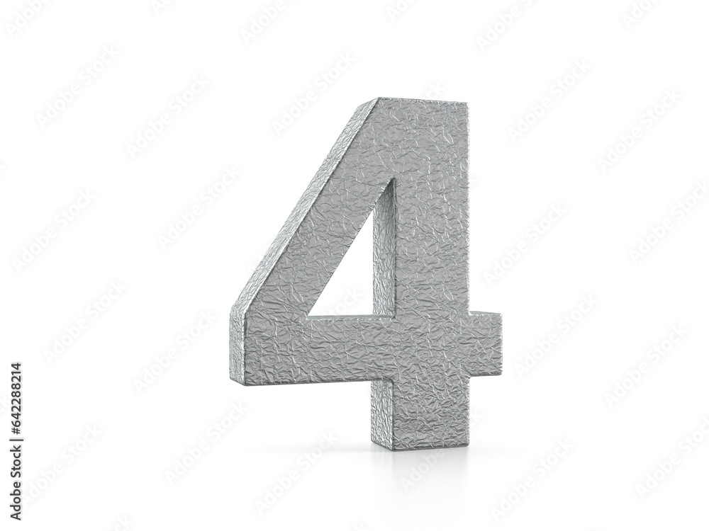 Fototapeta premium Foil number four