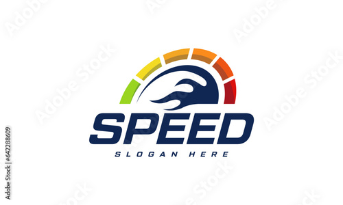VECTOR SPEED RPM LOGO TEMPLATE