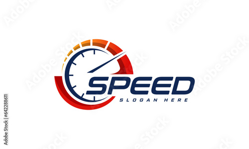 VECTOR SPEED RPM LOGO TEMPLATE