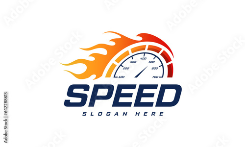 VECTOR SPEED RPM LOGO TEMPLATE