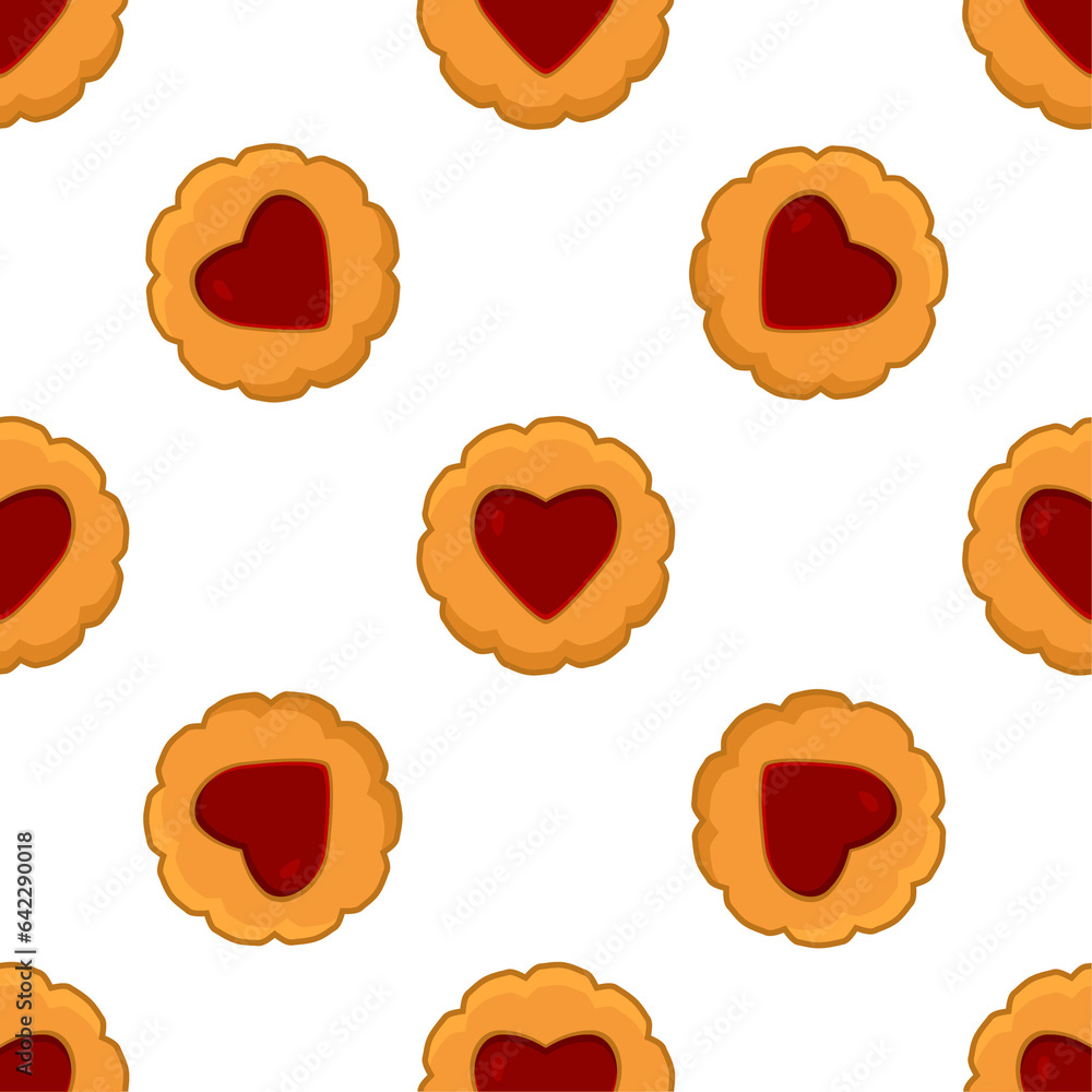 Pattern homemade cookie different taste in pastry biscuit Pattern homemade cookie different taste in pastry biscuit