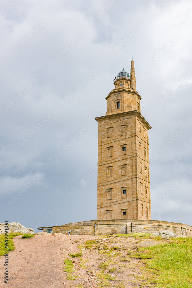 The Tower of Hercules (Galician Torre de Hércules, Spanish Torre de