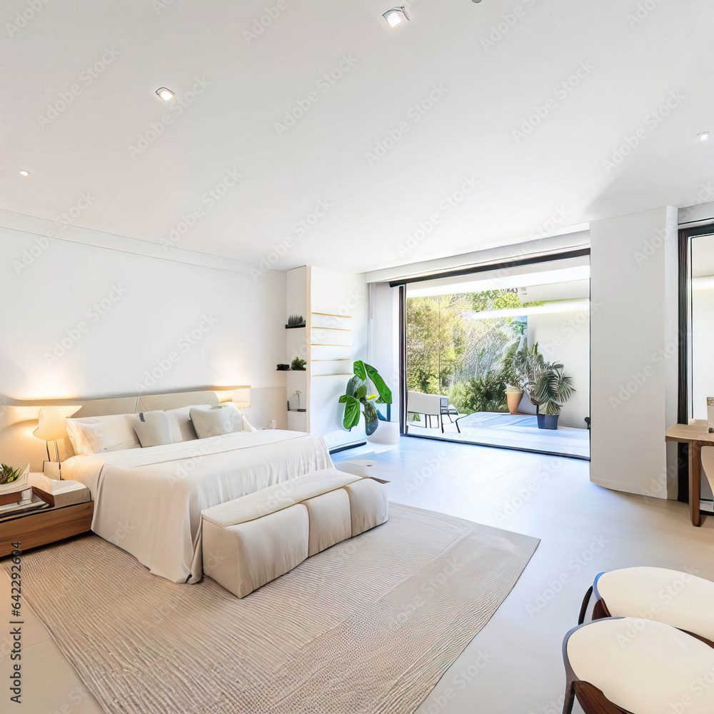 Fototapeta premium Beautiful, very elegant rooms also for children, full modern models