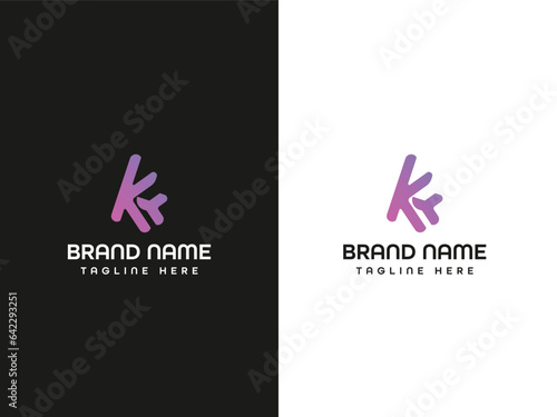 modern letter business logo design photo