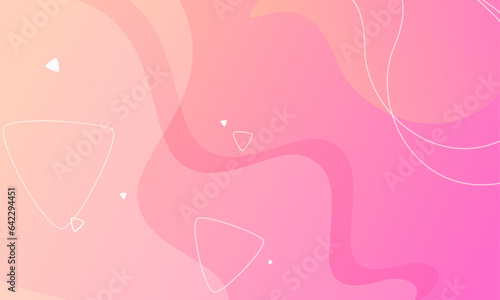 Vector gradient abstract background with shapes. colorful abstract wallpaper
