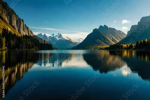 lake reflection © shahrukh