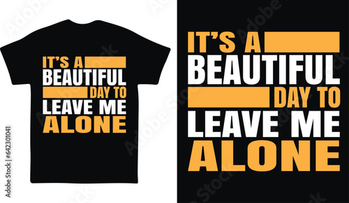 Typography t-shirt design