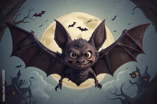 halloween bat illustration