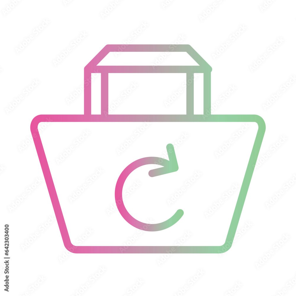 Bag Recycle Sack Icon Bag Recycle Sack Icon