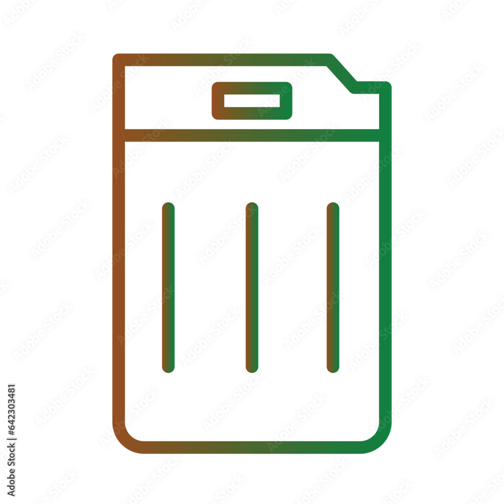 Bin Dust Recycle Icon