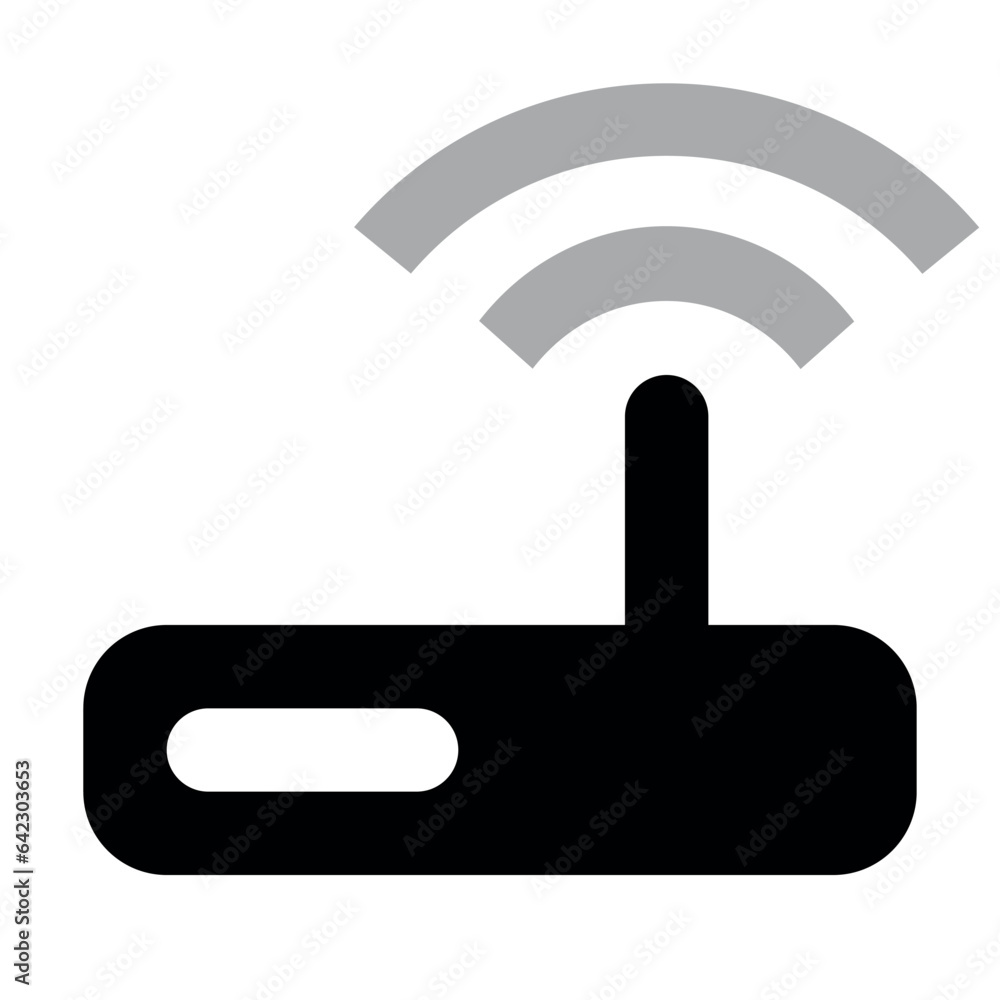Router Icon, Network Device, WiFi, Router Symbol, Networking Equipment, Device Icon,