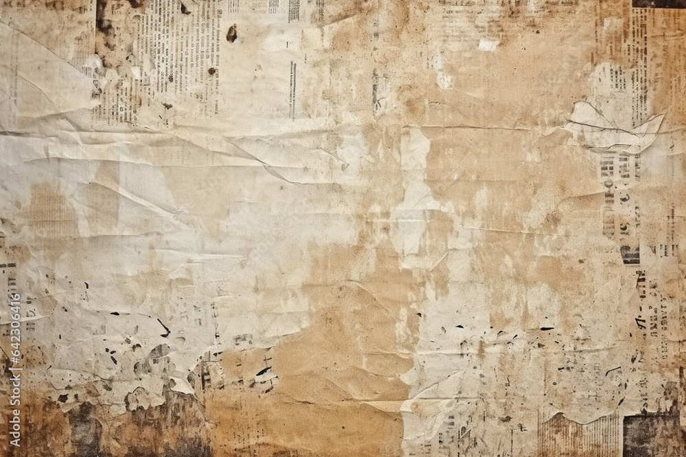 Old paper texture. Grunge background with space for text or image