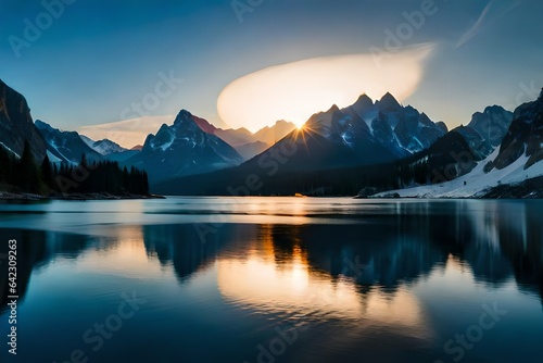 lake in mountains © kashif