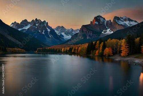 lake in the mountains © kashif