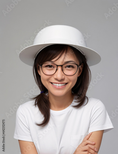 portrait of a woman wearing a hat