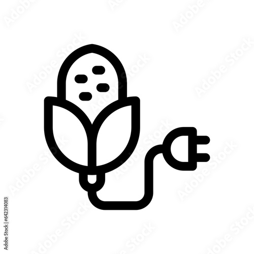 bioenergy line icon