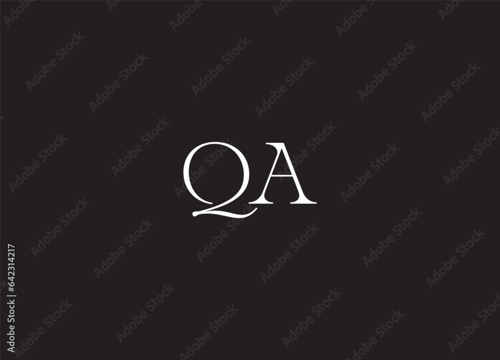 QA Letter Logo Design And Monogram Logo QA Letter Logo Design And Monogram Logo