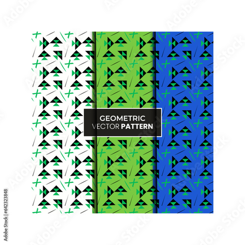Geometric  vector pattern design modern abstract template, seamless pattern design.