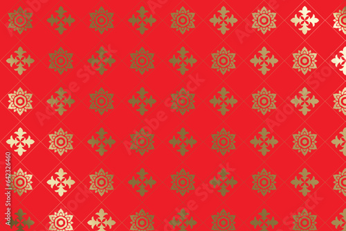 Red gold luxury background vector illustration. background pattern decoration for printing, fabric, web, poster, banner, and card concept vector illustration