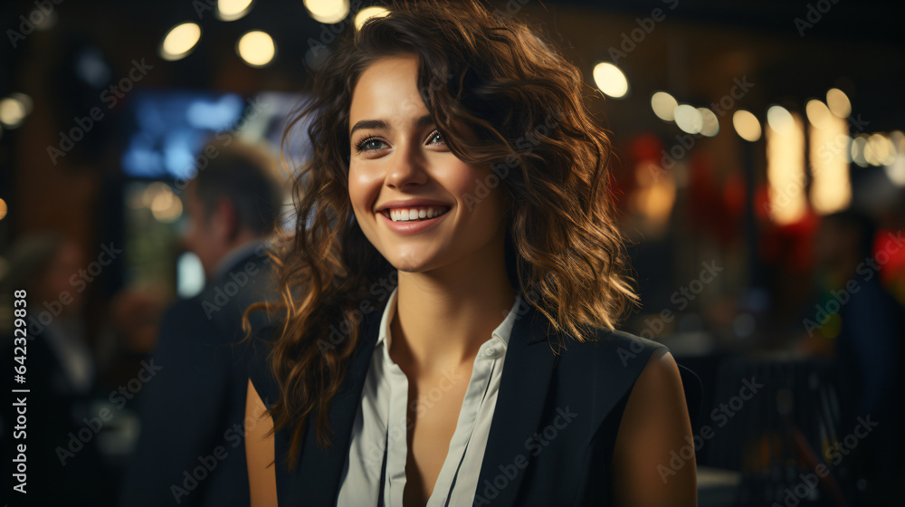 Portrait of Determination: Successful Businesswoman Portrait of Determination: Successful Businesswoman