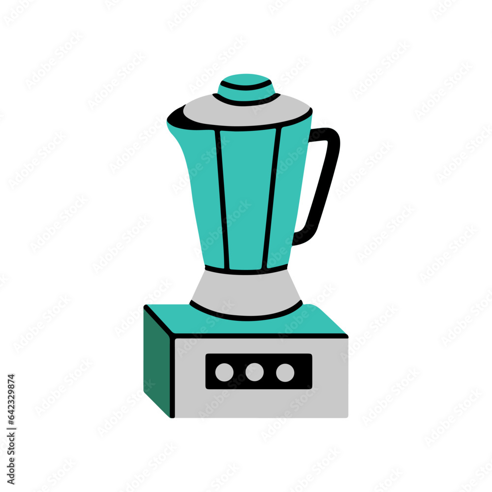 Illustration Blender Home Kithen Illustration Blender Home Kithen