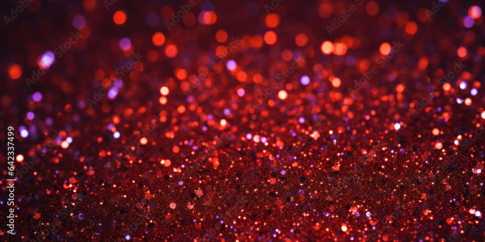 Red glitter christmas background Red glitter christmas background