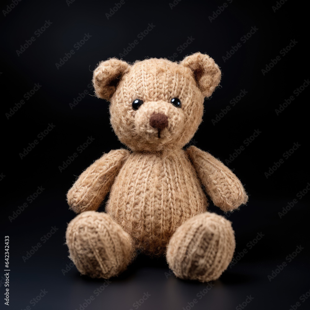 Obraz premium Teddy bear, AI generated Image